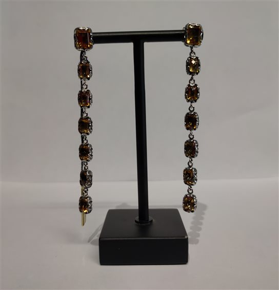 Earrings Maria e Luisa Jewels Woman in Silver Quarzo OA0216/V1 - OA0216/V1